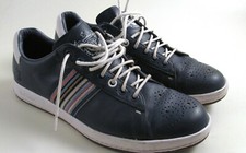 SCARPE SNEACKER UOMO PAUL SMITH TG. 41 IN PELLE BLU - 100% ORIGINALI