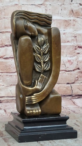 Scultura bronzo astratta - bronzo,