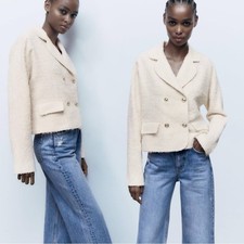 Blazer doppiopetto Zara in