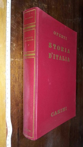 Libro storia italia - d'italia, di