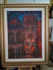Gustavo Boldrini, olio su