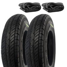 2 PNEUMATICI 4.00–10 + CAMERE D'ARIA 4PR RINFORZATI CARRELLO APPENDICE RIMORCHIO