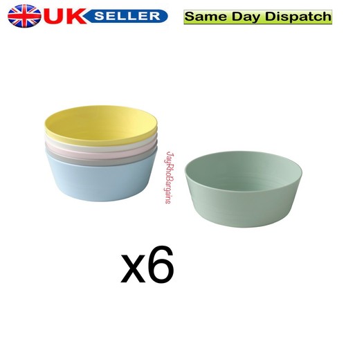 Set ciotole plastica - set, 6