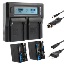 2x batteria + caricatore per