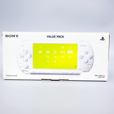 Console portatile Sony PSP Playstation ceramica bianca Value Pack PSP-1000 nuova