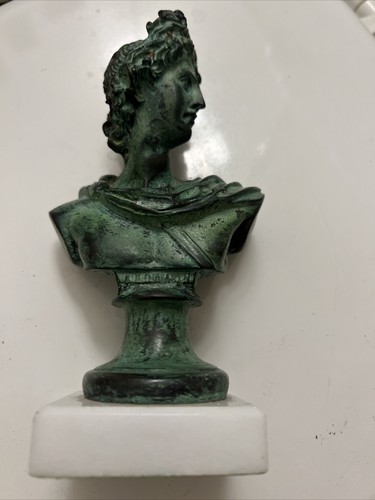 Busto greco giovane apollo - busto,