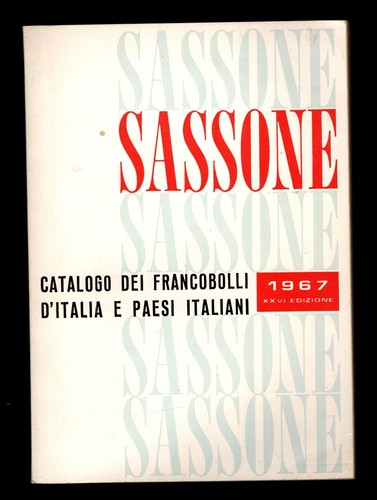 Catalogo sassone 1967 dei - catalogo,