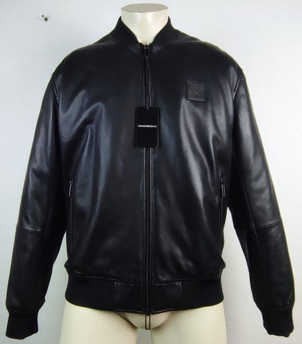 Emporio armani leather jacket - emporio,