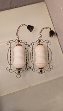 Coppia Di Lampadari Anni 50