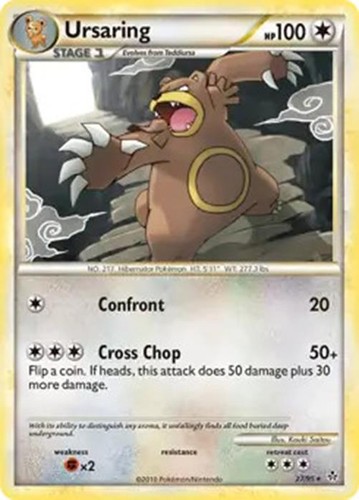 Ursaring pokemon - -,