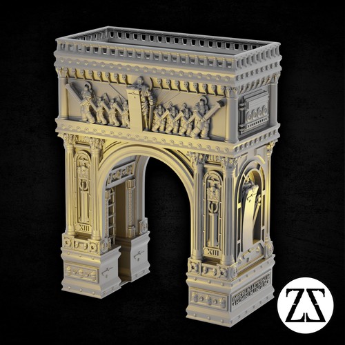 Arco triumvato - triumvato,