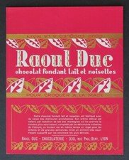 Etichetta TABLET CIOCCOLATO