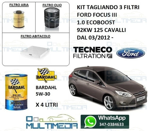 Kit tagliando filtri olio - kit, e