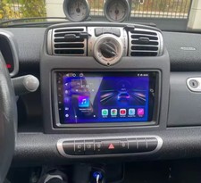 AUTORADIO/STEREO 2 DIN DEDICATO PER SMART 451 9 POLLICI ANDROID- NAVIGATORE-...