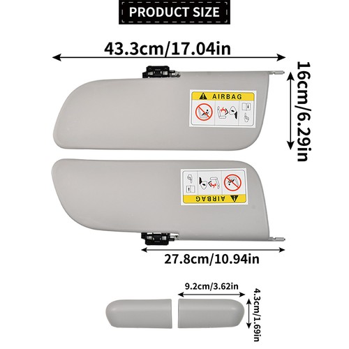 Aletta parasole per citroen - aletta,