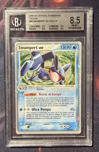 Swampert crystal guardians - ex,