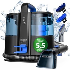 MONZANA Lavatappeti Pulizia Tappeto Lava Divano Moquette Auto Con Doppio Serbato