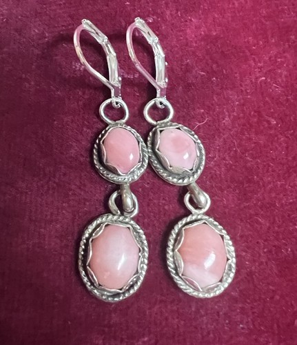 Orecchini corallo rosa - corallo,
