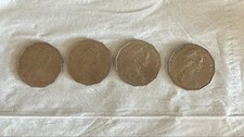 4 monete australiane da 50