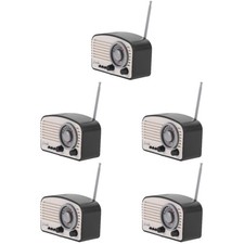  5 pezzi modelli radio piccoli