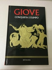 LIBRO GIOVE CONQUISTA L'OLIMPO MITOLOGIA RBA 2019