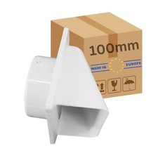 Cappa di scarico 100 mm con