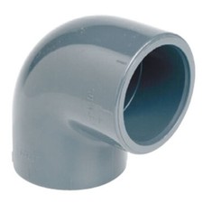 Raccordo pvc incollaggio curva - incollaggio,