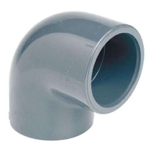 Raccordo pvc incollaggio curva - pvc,