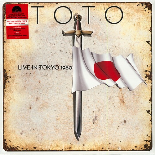 Toto live tokyo 1980 red - toto, in