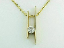 Ciondolo fulmine diamante