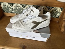 Diadora Borg Elite Trainer Premium Bianco/Oro