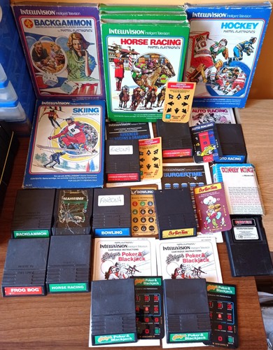 Intellivision cartucce varie - intellivision,