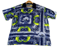 Polo Iceberg Looney Tunes Speedy Gonzales XXL blu 1993 Italia *Corta*