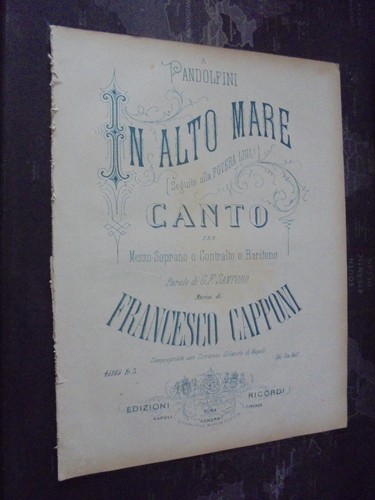 Capponi alto mare - capponi, f.;