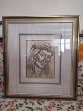 Cornice con quadro in argento