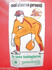 Adesivo sticker vintage POUCHAIN SPORT LINE ROMA BASEBALL noi siamo pronti VENDO