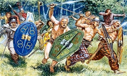 Italeri gaul warriors - italeri,
