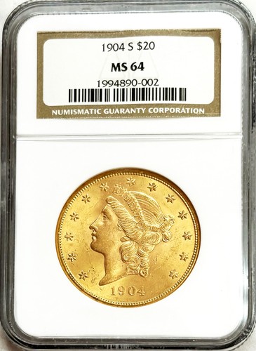 1904 oro 20 dollaro - us,