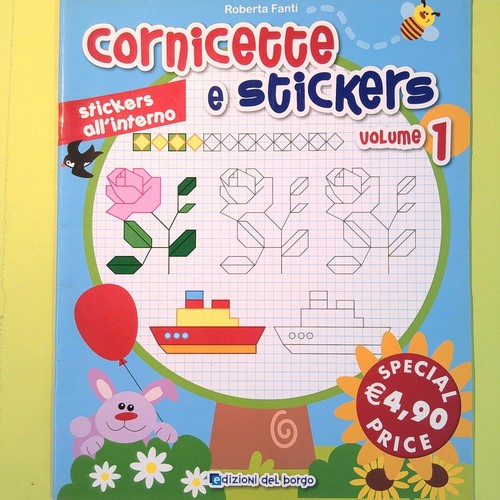 Cornicette stickers fanti - stickers, 1