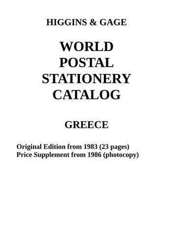 Higgins gage catalogo - &,