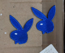 coniglietto playboy , lotto 2 patch per t shirt magliette abbigliamento