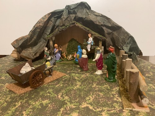 Presepe completo statuine e - completo,