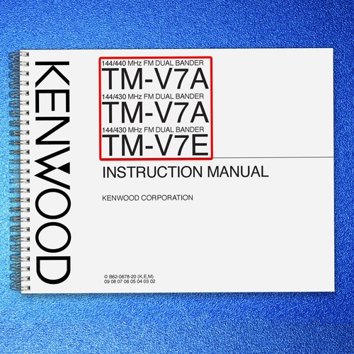 Kenwood v7a v7e - tm-v7a, tm-v7e