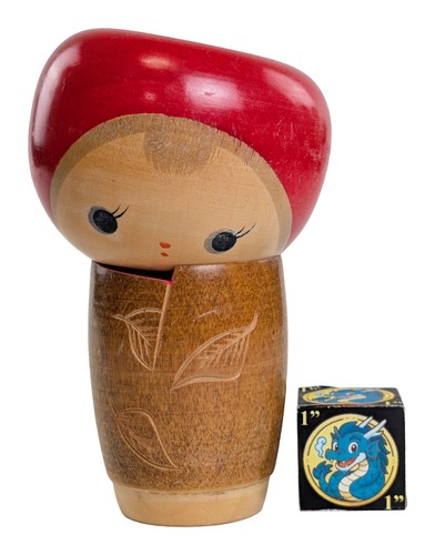 Bambola creativa kokeshi con - kokeshi,