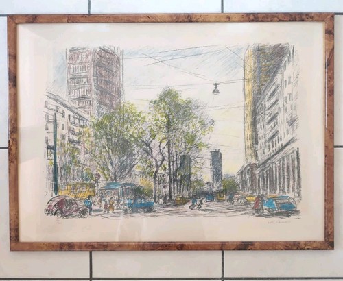 Michele cascella lithograph - michele,