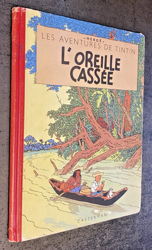 Tintin oreille cassée - :, l'oreille