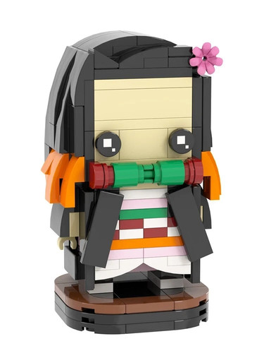 Lego moc brickheadz nezuko - lego,