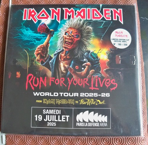 Iron maiden run for - "run,