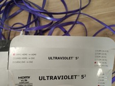 cavo HDMI Wireworld Ultraviolet 5² Flat 18Gb/s 15m