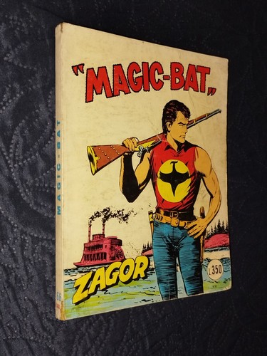 Zagor scritta rossa ristampa - scritta,
